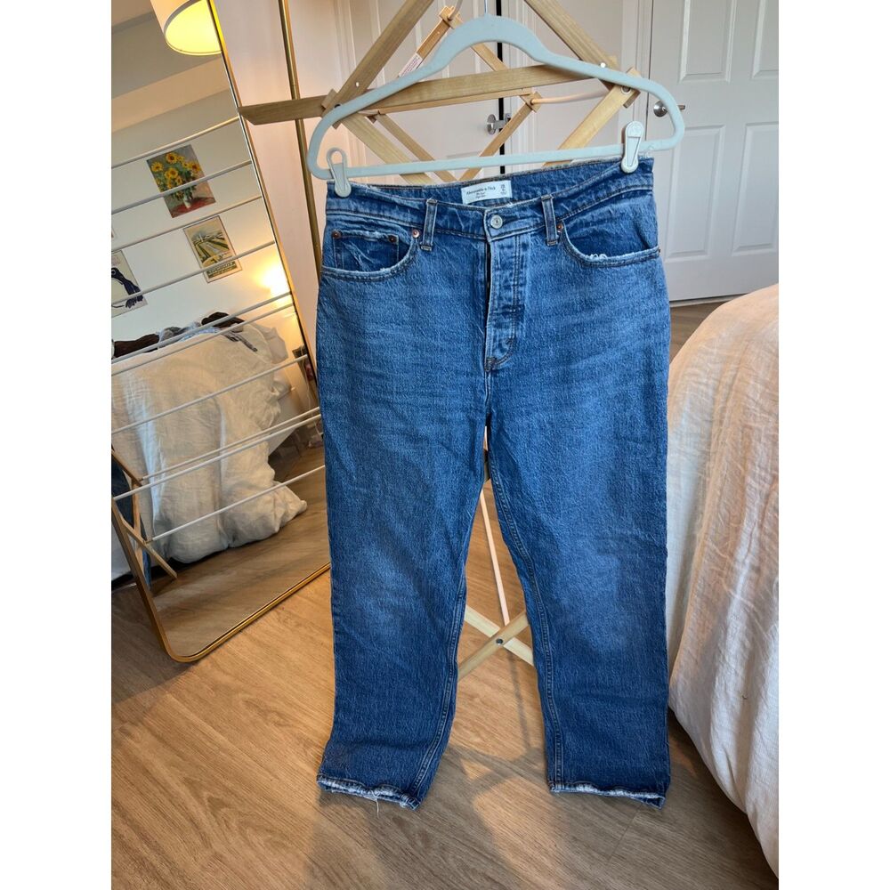 Abercrombie & Fitch The Dad High Rise